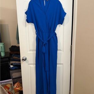 Blue Women's Jumpsuit